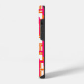 Coque Pour iPhone 14 Plus Ouvert Rectangles Modernes Du Milieu Du Siècl (Côté gauche)