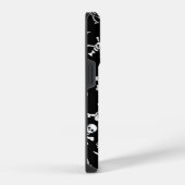 COQUE POUR iPhone 14 PLUS PÂLE DE PIRATES NOIRES, OBJETS TRAVERSÉS, ÉPINES (Côté droit)