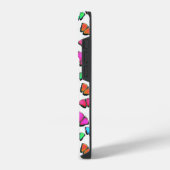 Coque Pour iPhone 14 Plus Papillon arc-en-ciel (Côté gauche)