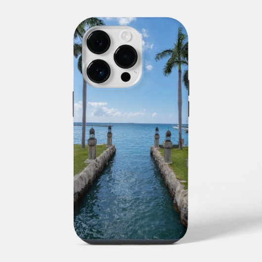 Coque Pour iPhone 14 Plus Paradis tropical (Verso)