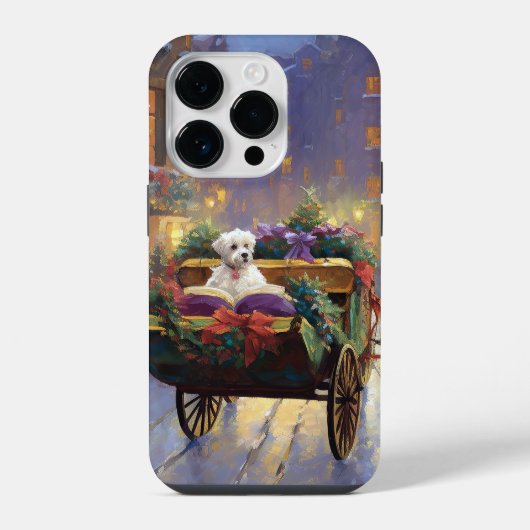 Coque Pour iPhone 14 Plus Période de fêtes de Noël maltaise (Verso)