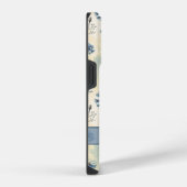 Coque Pour iPhone 14 Plus Personalized Name Blue Wildflowers (Côté droit)