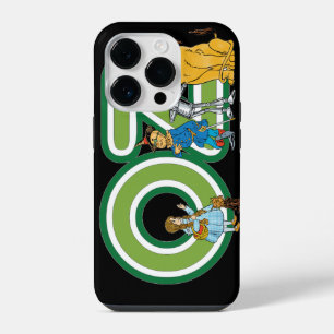 Coque Pour iPhone 14 Plus Personnages vintage du Magicien d'Oz et lettres de