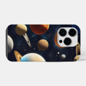 Coque Pour iPhone 14 Plus Planètes spatiales 2 (Verso Horizontal)