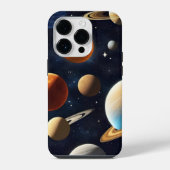 Coque Pour iPhone 14 Plus Planètes spatiales 2 (Verso)