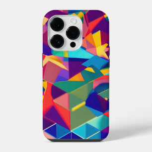 Coque Pour iPhone 14 Plus "Prisme urbain : une ville en couleur"