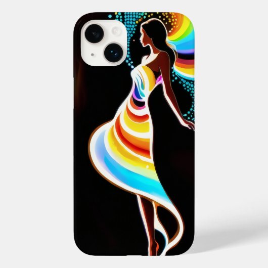 Coque Pour iPhone 14 Plus Rainbow serenity iPhone / coque ipad (Verso)
