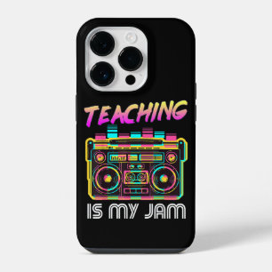 Coque Pour iPhone 14 Plus Retour à l'école Rétro Enseigner est mon truc 80s