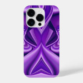 Coque Pour iPhone 14 Plus Rêves arc-en-ciel à fleurs violettes (Verso)