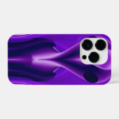 Coque Pour iPhone 14 Plus Rêves arc-en-ciel violet 3D, Alien (Verso Horizontal)
