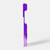 Coque Pour iPhone 14 Plus Rêves arc-en-ciel violet 3D, Alien (Côté gauche)