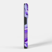 Coque Pour iPhone 14 Plus Rêves de Fleur Violette (Côté droit)