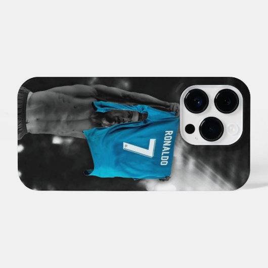 Coque Pour iPhone 14 Plus Ronaldo (Verso Horizontal)