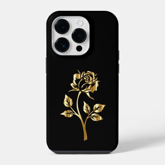 Coque Pour iPhone 14 Plus Rose d'Or (Verso)
