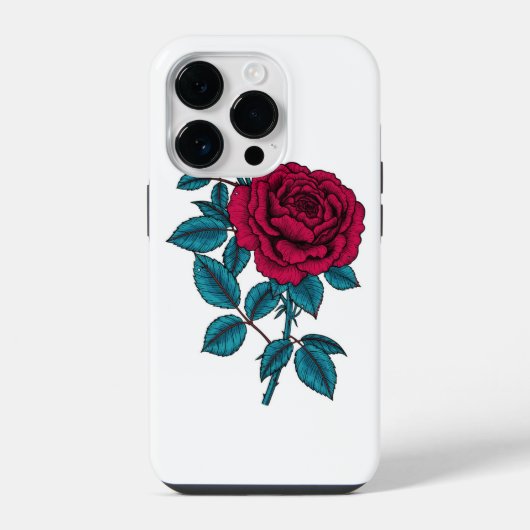 Coque Pour iPhone 14 Plus Rouge (Verso)
