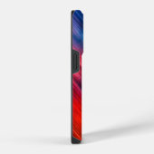 Coque Pour iPhone 14 Plus Rouge bleu Abstrait (Côté droit)