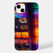Coque Pour iPhone 14 Plus Sanctuaire | Rainbow Church Art iPhone / coque ipa (Verso)