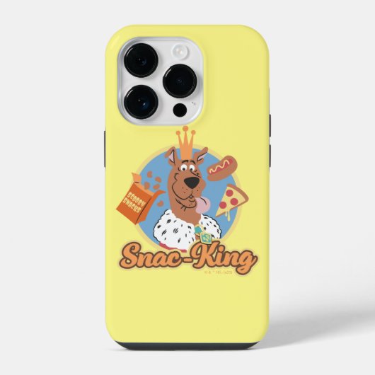 Coque Pour iPhone 14 Plus Scooby-Doo Roi des Snacks (Verso)