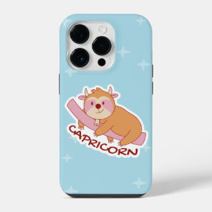COQUE POUR iPhone 14 PLUS SIGNES DU ZODIAQUE AVEC DES PARRESSEUX ET CAFÉ CAP
