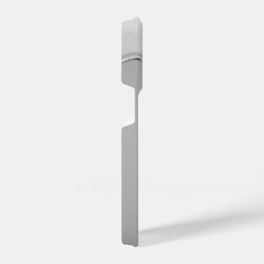 Coque Pour iPhone 14 Plus Silver Liquid Chrome Drivers Metal Monogramme (Côté droit)