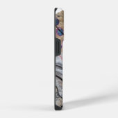 Coque Pour iPhone 14 Plus Simple moderne avec accents Abstraits QR Code (Côté droit)