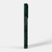Coque Pour iPhone 14 Plus Sinclair tartan bleu vert plaid (Côté droit)