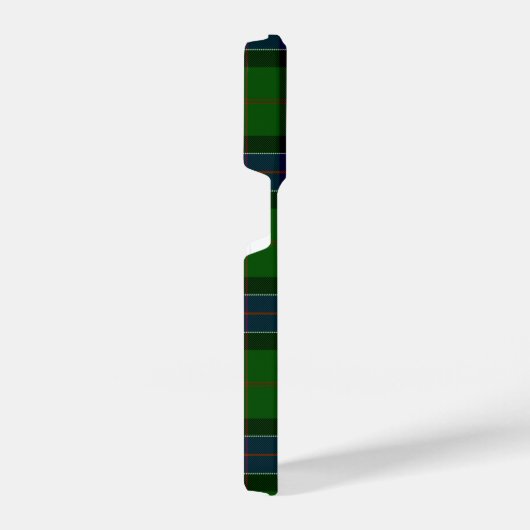 Coque Pour iPhone 14 Plus Sinclair tartan bleu vert plaid (Côté droit)