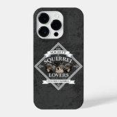 Coque Pour iPhone 14 Plus Society of Squirrel Lovers - drôle d'écureuil iPho (Verso)