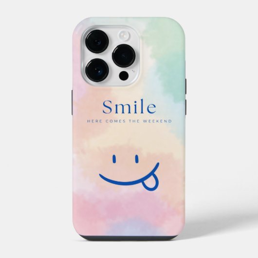 Coque Pour iPhone 14 Plus Sourire (Verso)