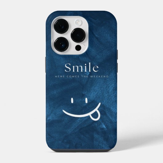 Coque Pour iPhone 14 Plus Sourire (Verso)