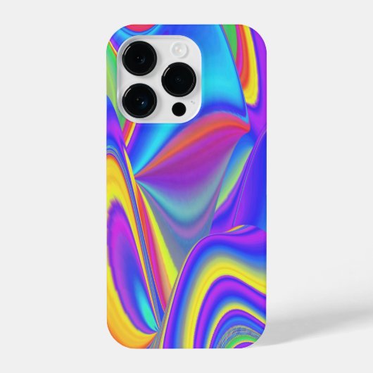 Coque Pour iPhone 14 Plus Spirit of Summer Breeze, Rainbowart Abstrait 3D (Verso)