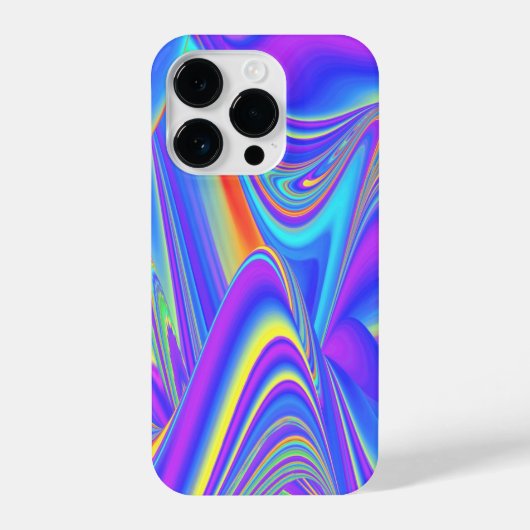 Coque Pour iPhone 14 Plus Spirit of Summer Breeze, Rainbowart Abstrait 3D (Verso)