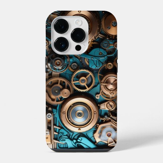 Coque Pour iPhone 14 Plus Steampunk (Verso)