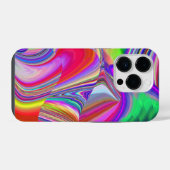 Coque Pour iPhone 14 Plus Summerrainbow, Rainbowart 3D Abstrait (Verso Horizontal)