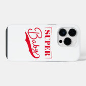 Coque Pour iPhone 14 Plus Super bébé (Verso Horizontal)