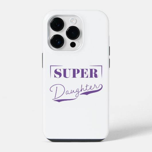 Coque Pour iPhone 14 Plus Super Daughter (Verso)