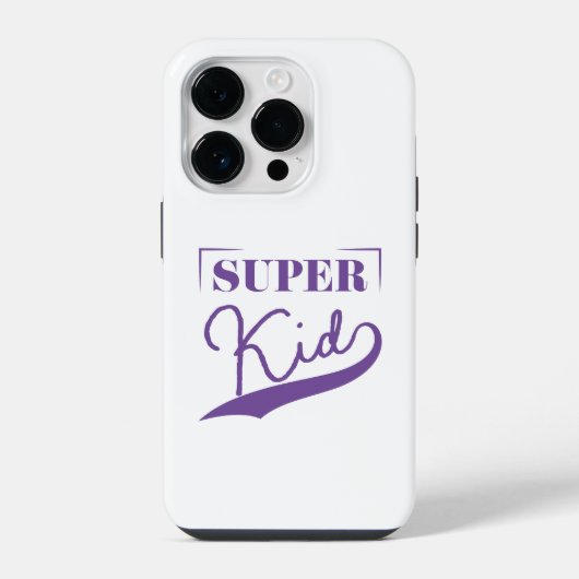 Coque Pour iPhone 14 Plus Super Kid (Verso)