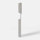 Coque Pour iPhone 14 Plus Surface en marbre blanc et gris (Côté droit)