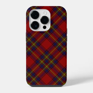 Coque Pour iPhone 14 Plus Tartan Oliver rouge jaune bleu carreaux