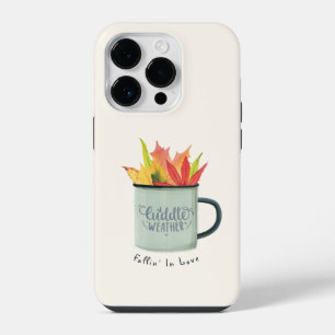 Coque Pour iPhone 14 Plus Temps câlins aquarelle feuilles d'automne Automne 