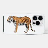 Coque Pour iPhone 14 Plus Tigre (Verso Horizontal)