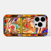 Coque Pour iPhone 14 Plus Tourbillon de couleurs (Verso Horizontal)