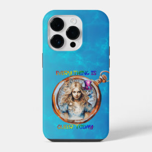 Coque Pour iPhone 14 Plus Tout est Queer Today - Alice au pays des merveille