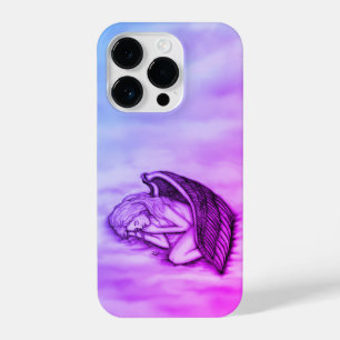 Coque Pour iPhone 14 Plus Un Ange endormi sur les nuages des cieux