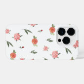 Coque Pour iPhone 14 Plus Unique Custom Floral Photo (Verso Horizontal)