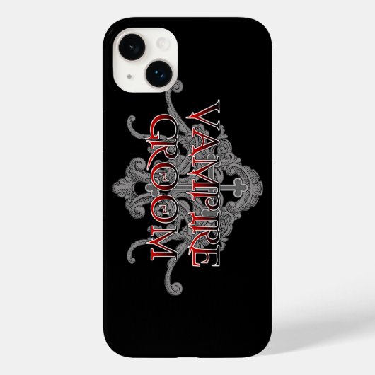 Coque Pour iPhone 14 Plus Vampire Groom iPhone 12 Coque (Verso)