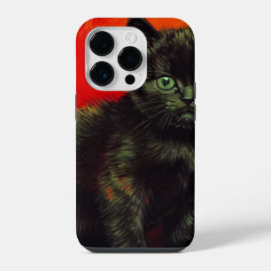 Coque Pour iPhone 14 Plus Van Gogh Black Kitten