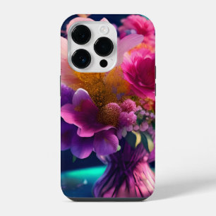 Coque Pour iPhone 14 Plus Vase Fleurs Mélangés 1