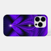 Coque Pour iPhone 14 Plus Violet Fleur arc-en-ciel rêve deux étoiles (Verso Horizontal)