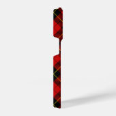 Coque Pour iPhone 14 Plus Wallace tartan rouge noir plaid (Côté droit)